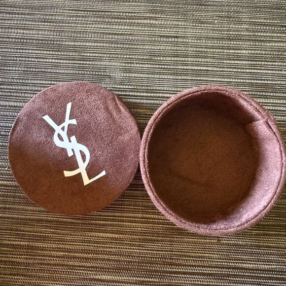Yves Saint Laurent Inspired Velvet Storage Box - Picture 3 of 4